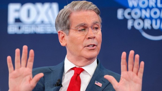 US Treasury Secretary Scott Bessent attends.