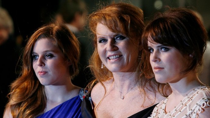 sarah ferguson daughters princesses eugenie beatrice jeffrey epstein files