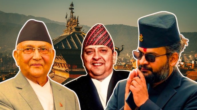 As Nepal heads into polls, a reeling KP Oli (left) defends his turf against Balen Shah (right). The comes even as former king Gyanendra has questioned the polls.