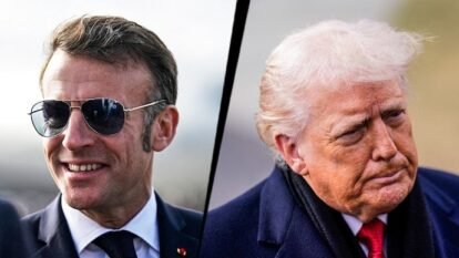 Emmanuel Macron, Donald Trump Emmanuel Macron, Donald Trump