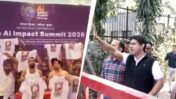 Youth Congress Chief Arrested for Allegedly Masterminding Shirtless AI Summit Protest