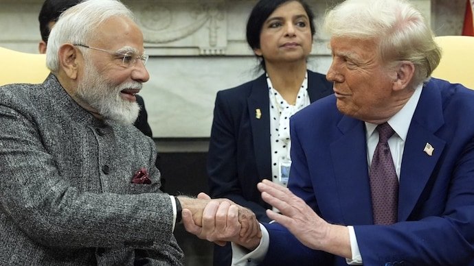 PM Modi with Donald Trump