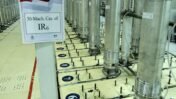 An IAEA image shows centrifuges at the Natanz uranium enrichment facility in Iran.
