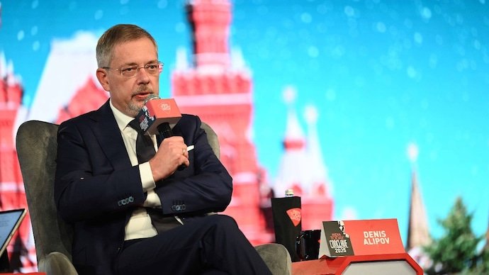 Russian Ambassador to India Denis Alipov at the India Today Conclave session titled “Navigating Geopolitical Shift".