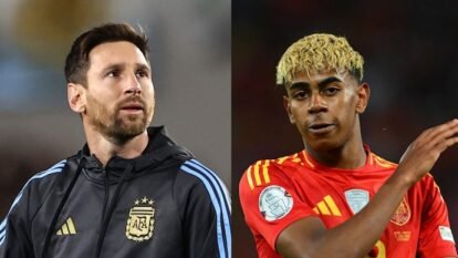 Lionel Messi, Lamine Yamal Lionel Messi, Lamine Yamal
