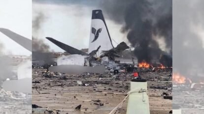 Iran says a passenger plane has been destroyed during strikes on Bushehr airport in southern Iran. Iran says a passenger plane has been destroyed during strikes on Bushehr airport in southern Iran.