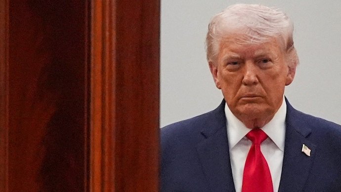 US President Donald Trump on Wednesday addressed the nation about the Iran war from the Cross Hall of the White House.
