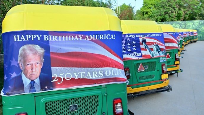 S kicks off Freedom250 celebrations in India with Trump's face on auto rickshaws