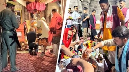 Tensions rise at Jageshwar Dham over breach of temple norms