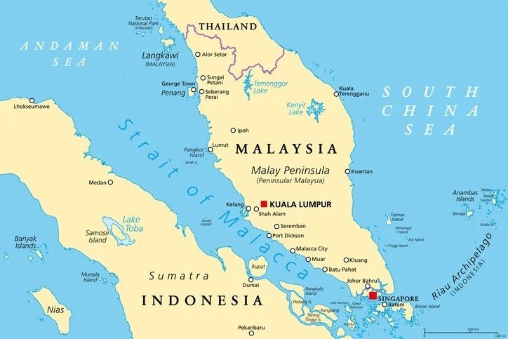 Iran Strait of Malacca