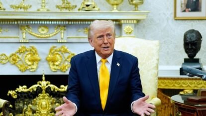 US President Donald Trump