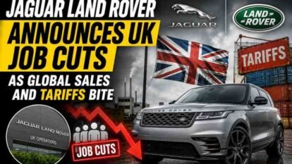 Jaguar Land Rover announces UK job cuts