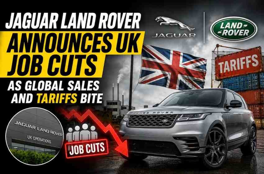 Jaguar Land Rover announces UK job cuts