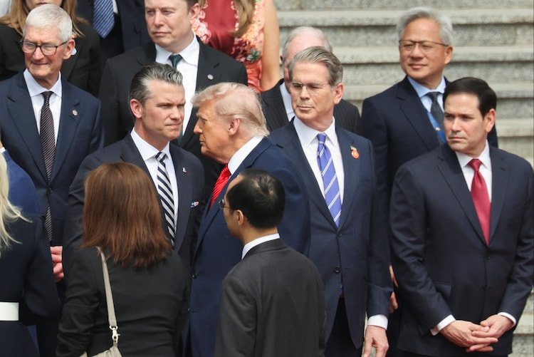 Trump took Elon Musk, Tim Cook, Jensen Huang, other top CEOs to China
