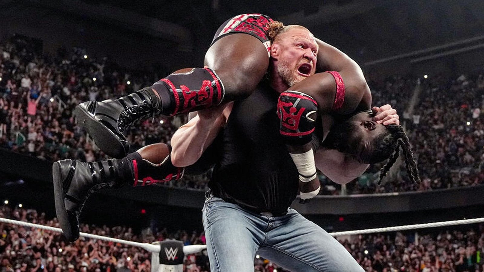 Brock Lesnar on RAW.