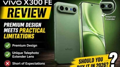 Vivo X300 FE Review Premium Design Meets Practical Limitations – Should You Buy It in 2026 Vivo’s X300 FE has a brand-new design and a unique telephoto extender lens. But it all comes several stops short of our expectations in our review.