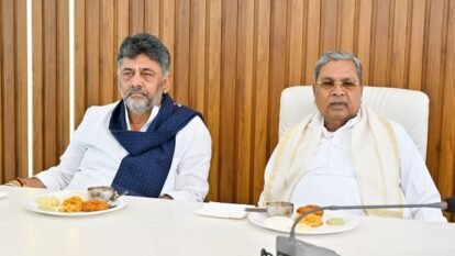 Siddaramaiah DK Shivakumar breakfast