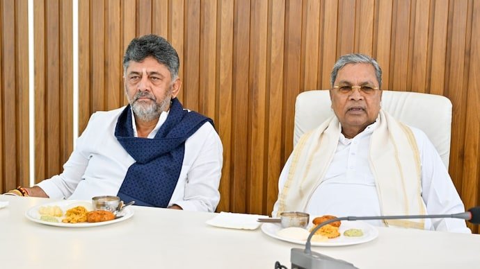 Siddaramaiah DK Shivakumar breakfast