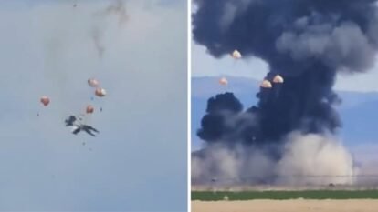 2 US fighter jets collide 2 US fighter jets collide
