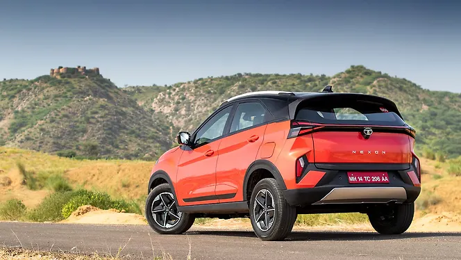 Tata Nexon Right Rear Three Quarter