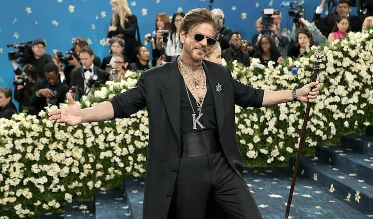 Shah Rukh Khan made his Met Gala debut.