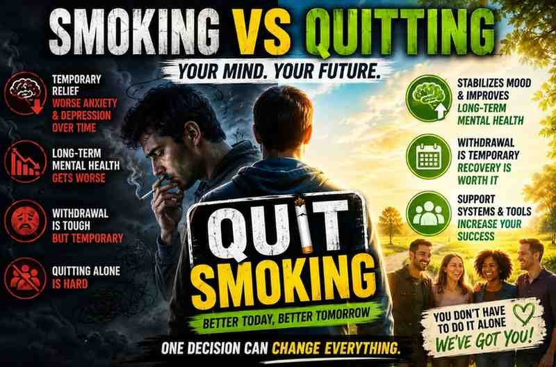 Does Quitting Smoking Really Help Mental Health?