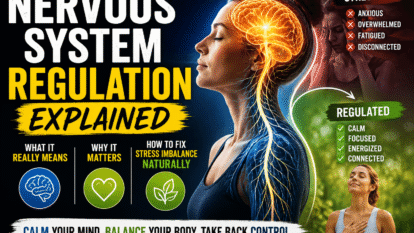 Nervous System Regulation Explained: What It Really Means, Why It Matters, and How to Fix Stress Imbalance Naturally