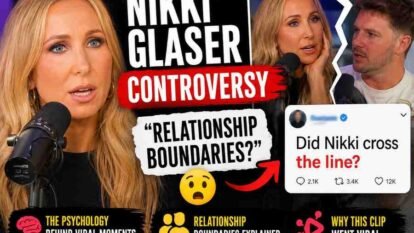Nikki Glaser podcast controversy, Nikki Glaser relationship comments, celebrity relationship boundaries, viral podcast moments 2026, social media viral clips psychology