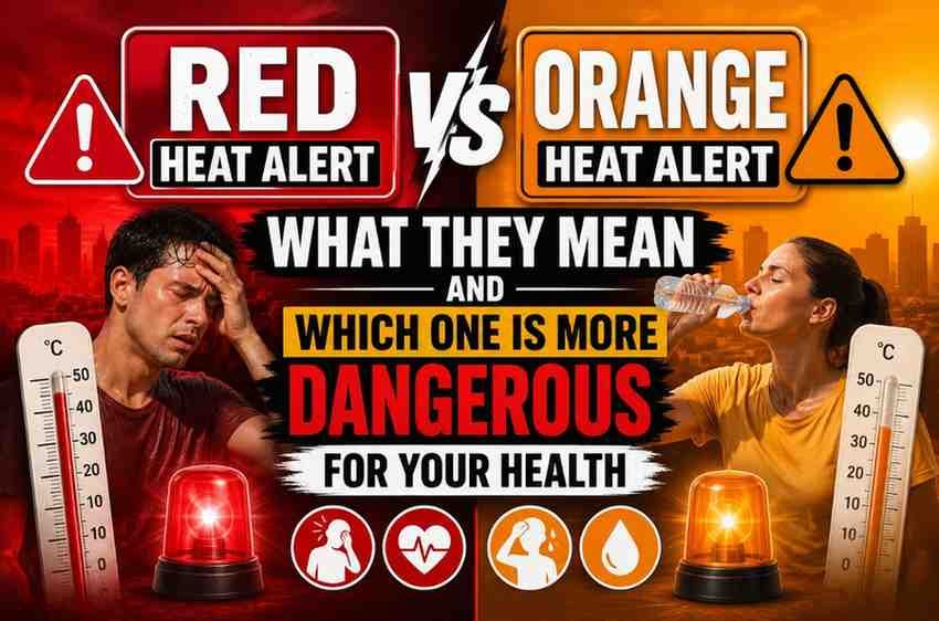 Red vs Orange Heat Alerts: Which Is More Dangerous for Your Body?