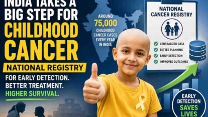 • India records around 75,000 childhood cancer cases annually, many diagnosed late. • A national registry will centralize data to improve diagnosis and treatment. • Lack of reliable data currently limits effective healthcare planning. • The initiative could significantly boost survival rates through early detection. • India records around 75,000 childhood cancer cases annually, many diagnosed late. • A national registry will centralize data to improve diagnosis and treatment. • Lack of reliable data currently limits effective healthcare planning. • The initiative could significantly boost survival rates through early detection.