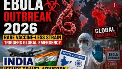 Ebola Outbreak 2026: India Issues Travel Advisory as Rare Vaccine-Less Strain Triggers Global Emergency