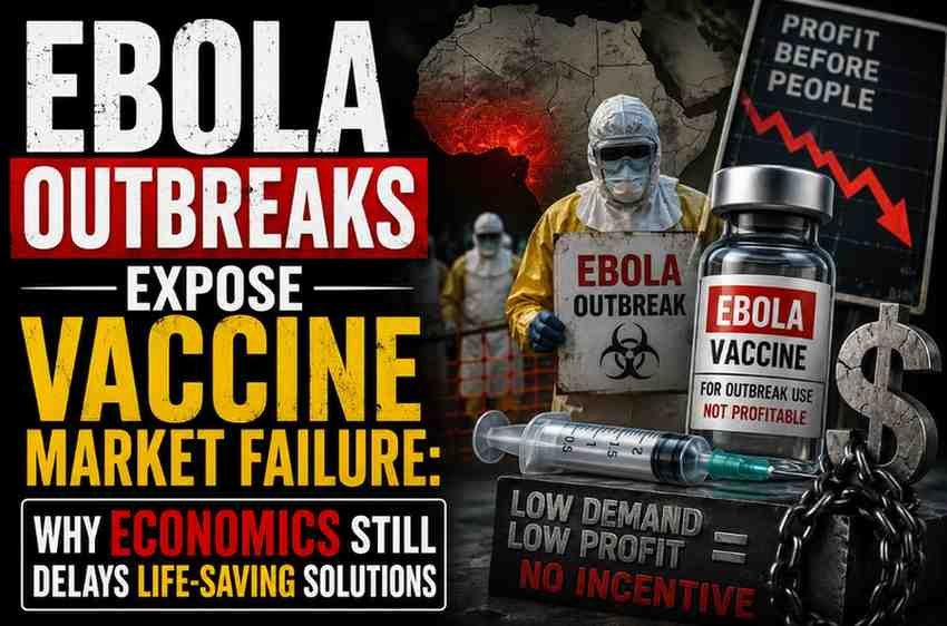Ebola Outbreaks Expose Vaccine Market Failure: Why Economics Still Delays Life-Saving Solutions