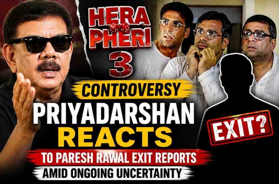 Hera Pheri 3 Controversy: Priyadarshan Reacts to Paresh Rawal Exit Reports Amid Ongoing Uncertainty