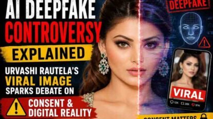 AI Deepfake Controversy Explained: Urvashi Rautela’s Viral Image Sparks Debate on Consent and Digital Reality Create main thumbnail