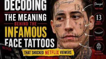 Decoding the Meaning Behind the Infamous Face Tattoos That Shocked Netflix Viewers Decoding the Meaning Behind the Infamous Face Tattoos That Shocked Netflix Viewers