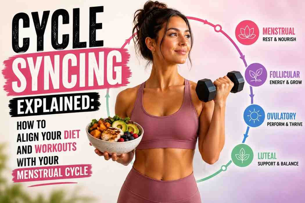 Cycle Syncing Explained: How to Align Your Diet and Workouts With Your Menstrual Cycle