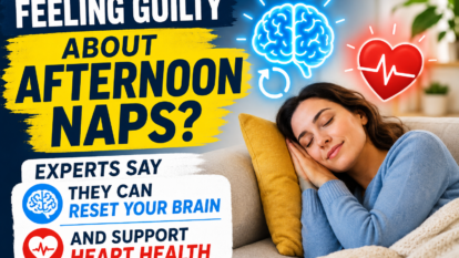 Feeling Guilty About Afternoon Naps? Experts Say They Can Reset Your Brain and Support Heart Health