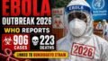 Ebola Outbreak Update: WHO Reports 906 Suspected Cases and 223 Deaths from Bundibugyo Strain