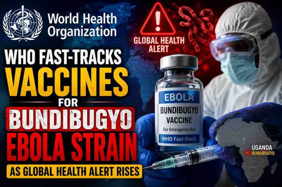 WHO Fast Tracks Vaccines for Bundibugyo Ebola Strain as Global Health Alert Rises