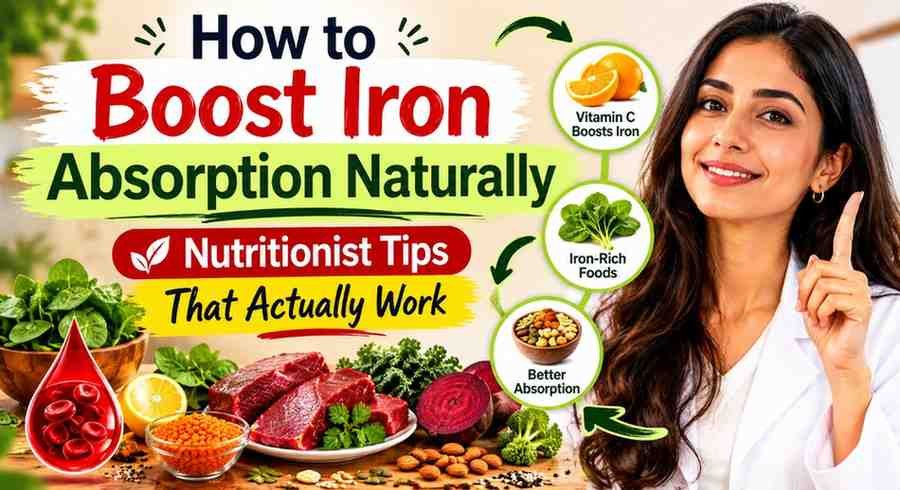 How to Boost Iron Absorption Naturally: Nutritionist Tips That Actually Work