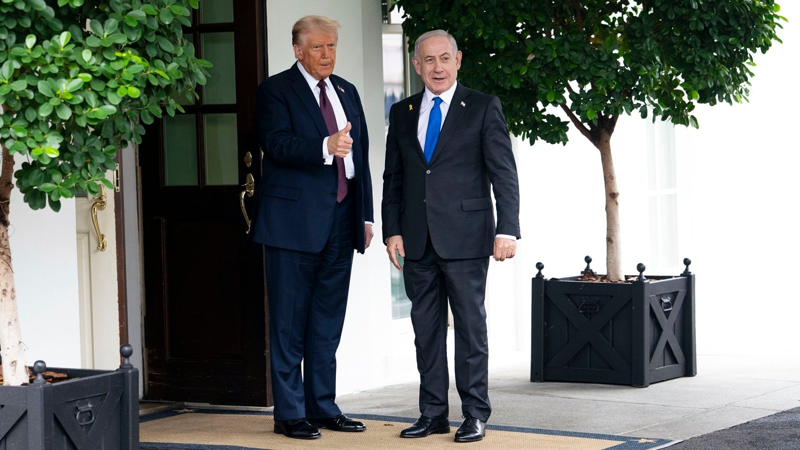 trump and netanyahu