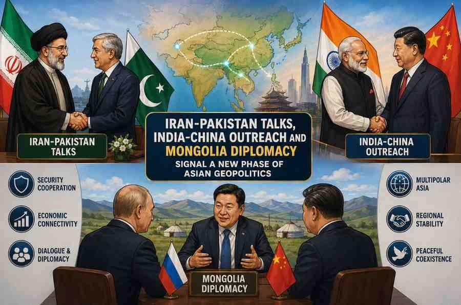 Iran-Pakistan talks, India-China message mark a day of regional diplomacy