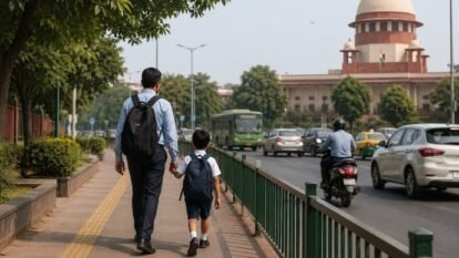 Walking a fundamental right: Supreme Court wants footpaths for all roads