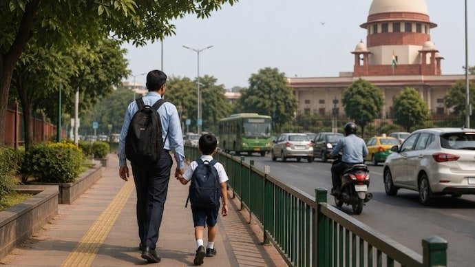 Walking a fundamental right: Supreme Court wants footpaths for all roads