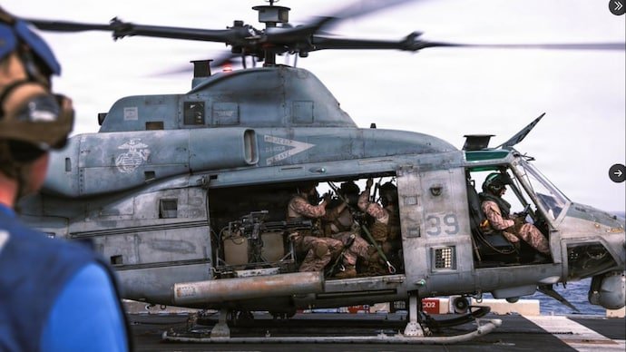 US forces began strikes on Iran