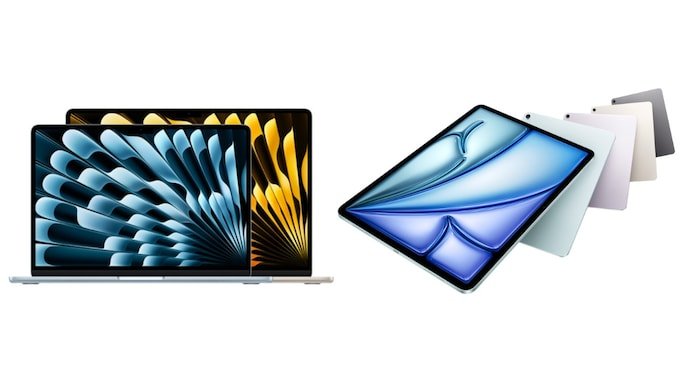 MacBook, iPad