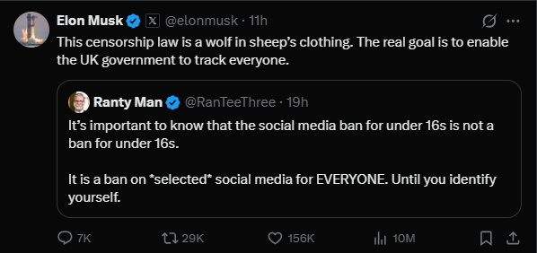 Musk amplified the criticism further, writing