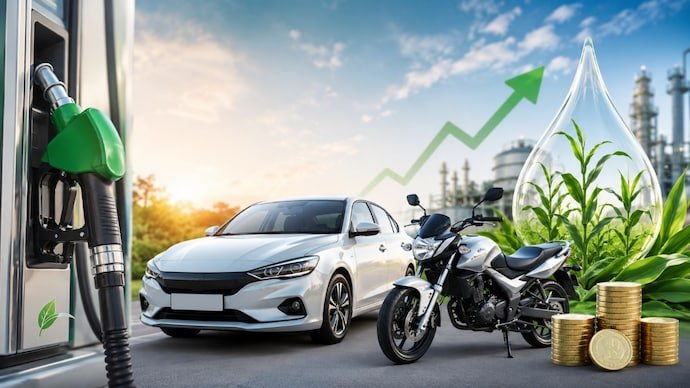 Flex-fuel vehicles can run purely on 100 per cent ethanol.
