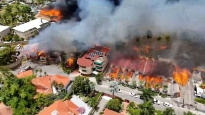 Dominical Republic hotel fire Dominical Republic hotel fire
