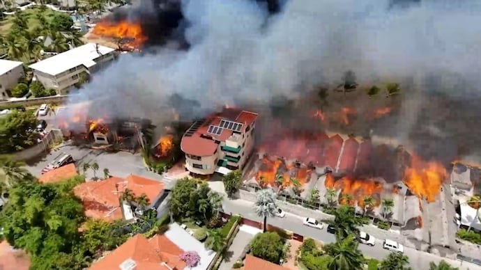 Dominical Republic hotel fire